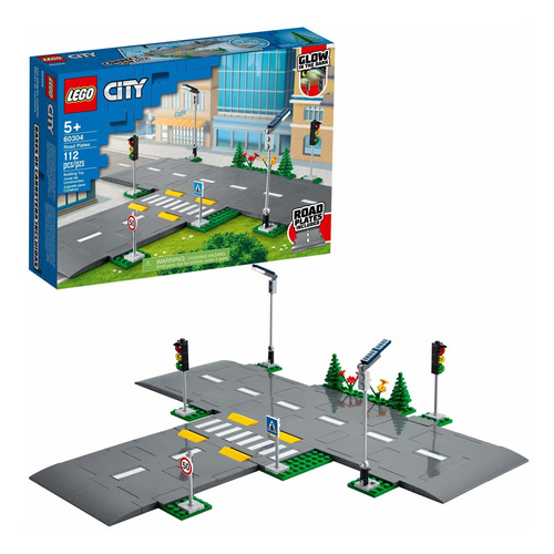 Lego City Road Plates 60304 Kit De Construcción Jugue Fr32ee