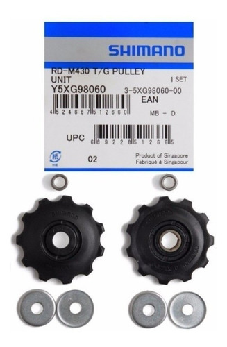 Roldana Cambio Traseiro Shimano Alivio M430