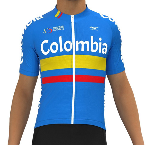 Jersey Maillot Camiseta Ciclismo Colombia 2021 Corta 6688