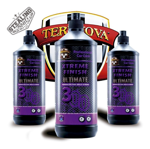 Imagen 1 de 5 de Ternnova | 300 - Xtreme Finish | Compuesto Brillo Ex | 500ml