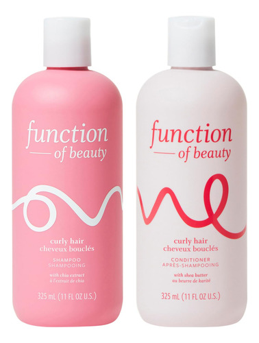 Conjunto De Shampoo E Condicionador Function Of Beauty Curly
