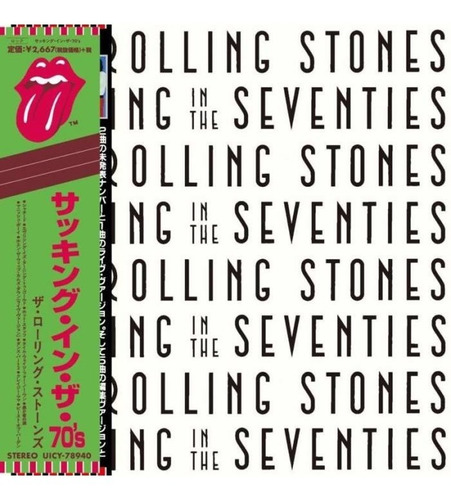 The Rolling Stones Suckin In The Seventies Cd Edición Japón