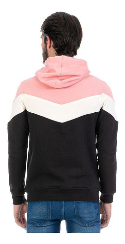 Imagen 3 de 6 de Sudadera Cerrada Moda Hombre Con Capucha