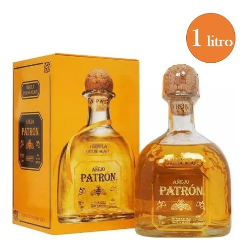 Tequila El Patrón Añejo 1 Litro