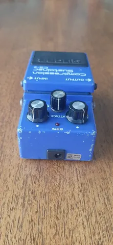 BOSS CS-2/Compression Sustainer/BOOWY② Pedal De Efeito Boss Compression Sustainer Cs 2 Vintage | MercadoLivre