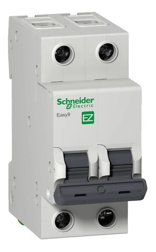 Llave Termica Bipolar Schneider Termomagnetica Easy9 2x32 A
