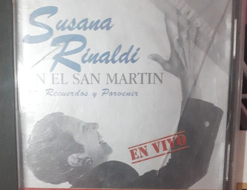 Cd Susana Rinaldi En El San Martin 