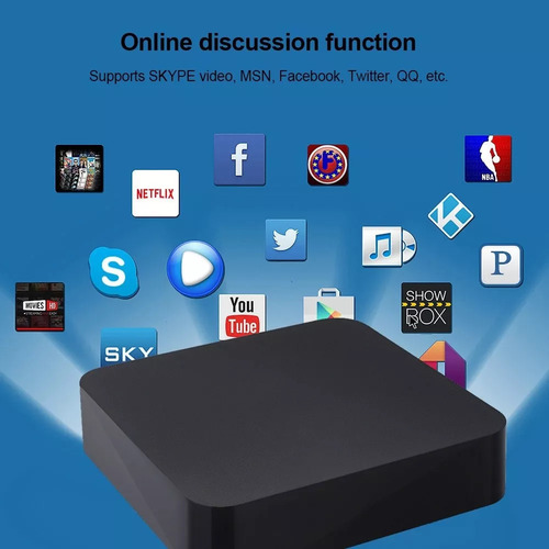 Caja De Tv Inteligente, Wifi, Decodificador Hdmi Media