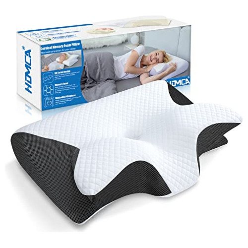 Homca Memory Foam Cervical Pillow, 2 En 1 Ergonomic Mp7v5