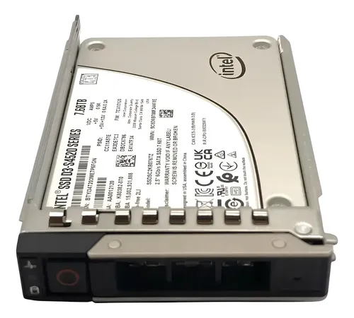 Ssd Servidor Intel D3-s4520 7.68tb 2,5 Sata 6gbps Novo | Frete grátis