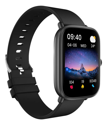 Smartwatch Hifuture Futurefit Zone Ip68 1,69'' Bluetooth Color De La Caja Negro