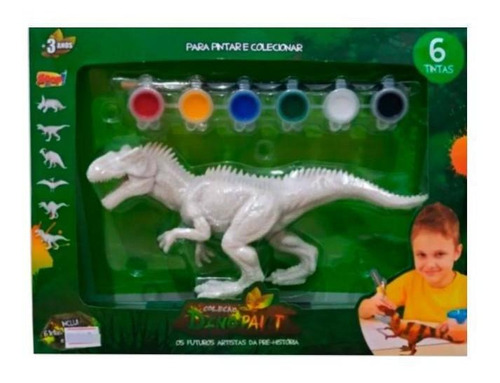 Brinquedo Dinossauro Paint Allosauro Colorir Zoop Toys Cor Outro