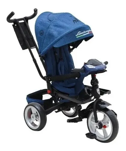 Triciclo Infantil Bebe Luz M sica Reclinable Manija 7082