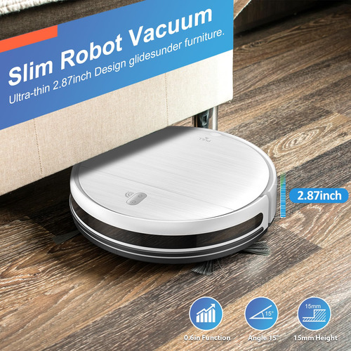 Robot Aspirador Y Trapeador Wifi App Alexa Mmg