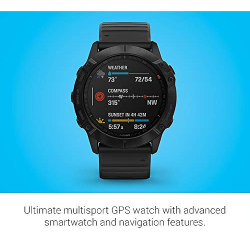 Garmin Fenix 6x Pro, Reloj Gps Premium Multideporte, Funcion