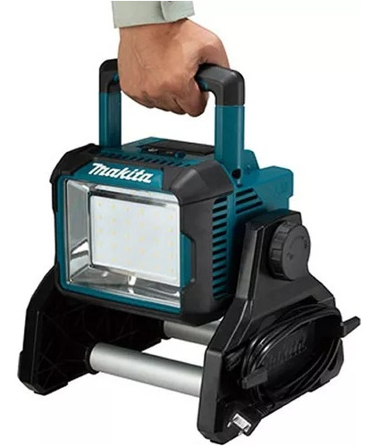 Combo Refletor Led Dml811 + Carregador + 2bat 3ah - Makita