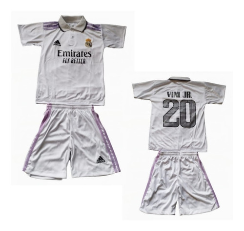 Imagen 5 de 10 de Uniformes De Fútbol P/niños, Real Madrid, Barcelona, City...