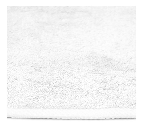 Imagen 2 de 5 de Toalla Baño Completo Blanca 90x150 Cm, 100% Algodón - 750 Gr