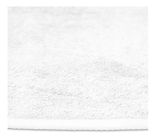 Toalla Baño Completo Blanca 90x150 Cm, 100% Algodón - 750 Gr