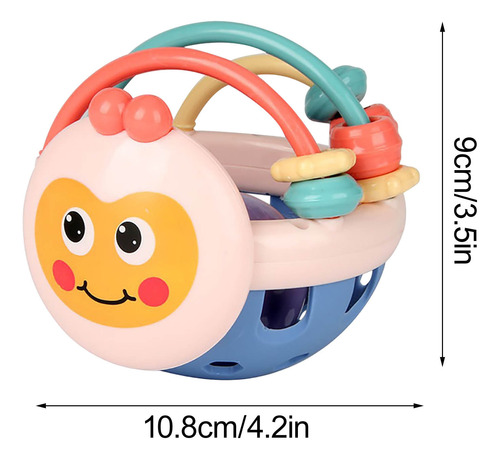 Pelota De Cascabeles Z Soft Para Bebés Con Forma De Mano De