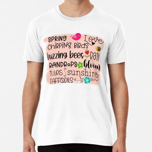 Remera Spring Love Chirping Birds I Regalos De Primavera ALG