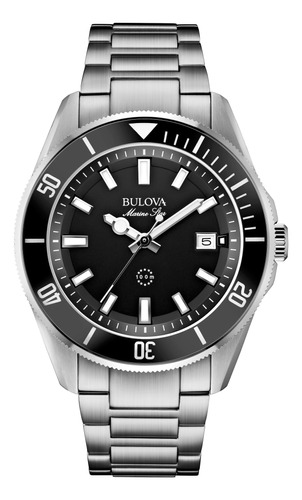 Reloj De Cuarzo Bulova Marine Star Series B De Acero Inoxida