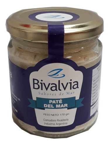 Paté Del Mar Bivalvia- Comodoro Rivadavia 170gr 