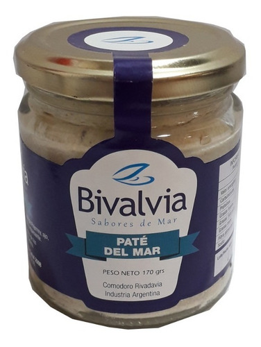 Paté Del Mar Bivalvia- Comodoro Rivadavia 170gr
