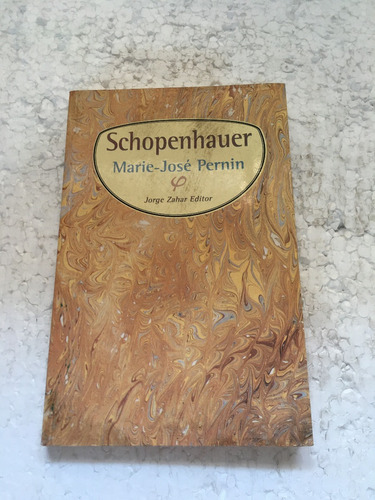 Livro Schopenhauer Marie José Ed Zahar A278