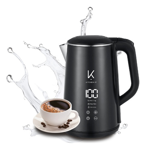 Hervidor Smart Control 1.7l Kitchen-it Control De T°