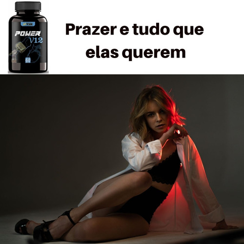 Power V12 Original 60 Cápsulas Surpreenda Ela Com Power V12
