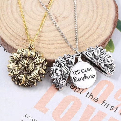 Collar You Are My Sunshine + Cajita De Regalo!
