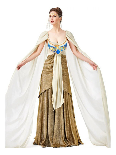 Disfraz De Reina De Cleopatra Exótica De Egipto Medieval