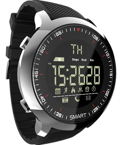 Reloj Inteligente Lokmat Mk18 Con Pantalla Lcd Impermeable