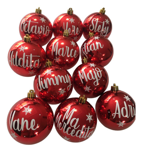 Bombillo Navideño Personalizado