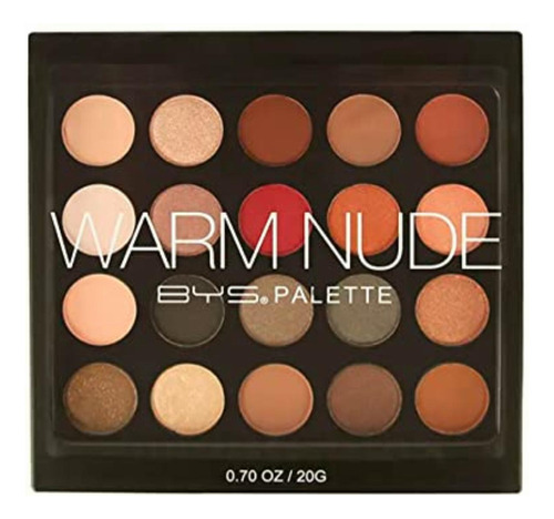 Paleta De Sombras 20 Tonos Warm Nude