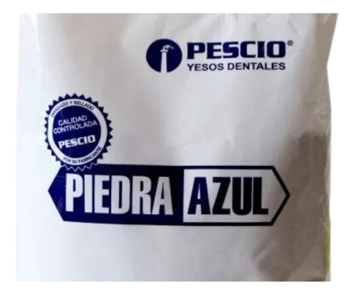 1kg Yeso Dental En Polvo Paris Pescio Piedra Azul