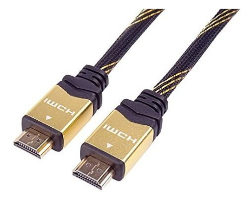 Cable Hdmi - Premium Cord Gold Cable Hdmi De Alta Velocidad 