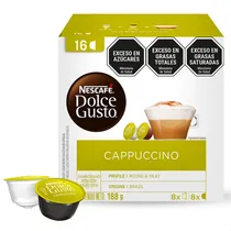 Comprar Capsulas Dolce Gusto Nescafe Cappuccino Cafe - Pack X3 Cajas