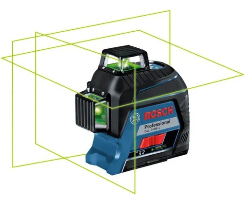 Nivel Laser Bosch Verde 30/120mts Gll 3-80 G Maletín Promo