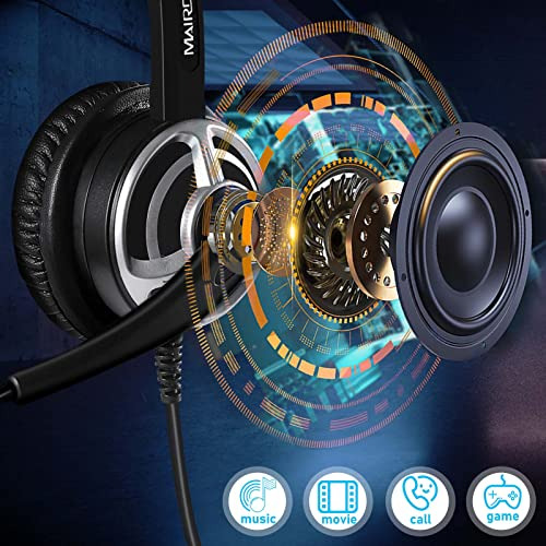 Auriculares Usb Con Micrófono Para Pc - Cancelación De