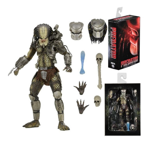 Figura Depredador Ultimate Jungle Hunter Predator En Caja