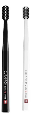 Curaprox Cepillo De Dientes Black Is White, Juego De Cepillo