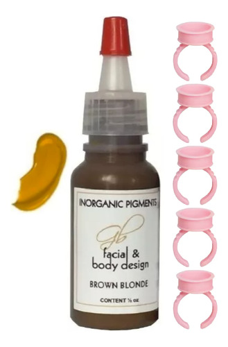 Pigmento Gb Inorganic Micropigmentacion Envio Gratis Brown Blonde