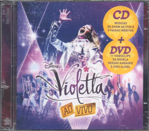 Cd + Dvd Violetta Ao Vivo