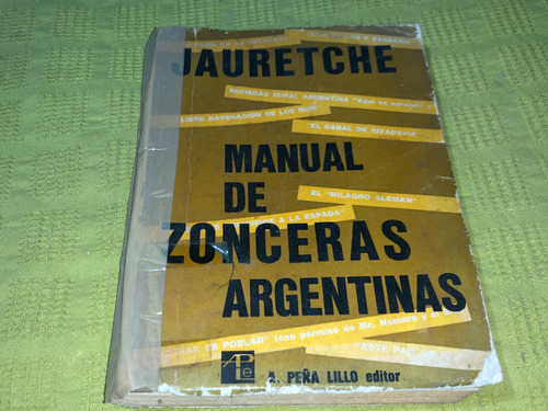 Manual De Zonceras Argentinas - Jauretche - Peña Lillo