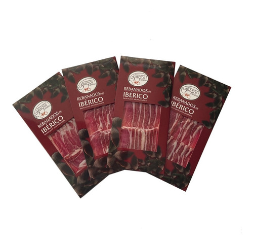 Paquete De Jamón Ibérico Español De 28 Meses (4 Unidades)