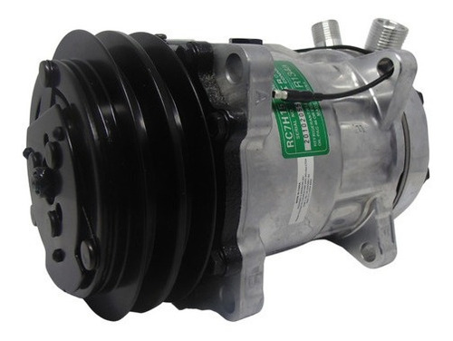 Compressor Ar Cond 7h15 12v Polia 2a Saída Vertical