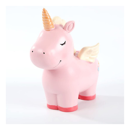 Alcancia Hucha Para Niños, Adorable Hucha De Unicornio Arcoí