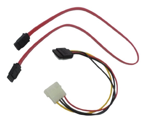 Combo Cable Sata Power Energia Poder Y Sata Data  -calidad-